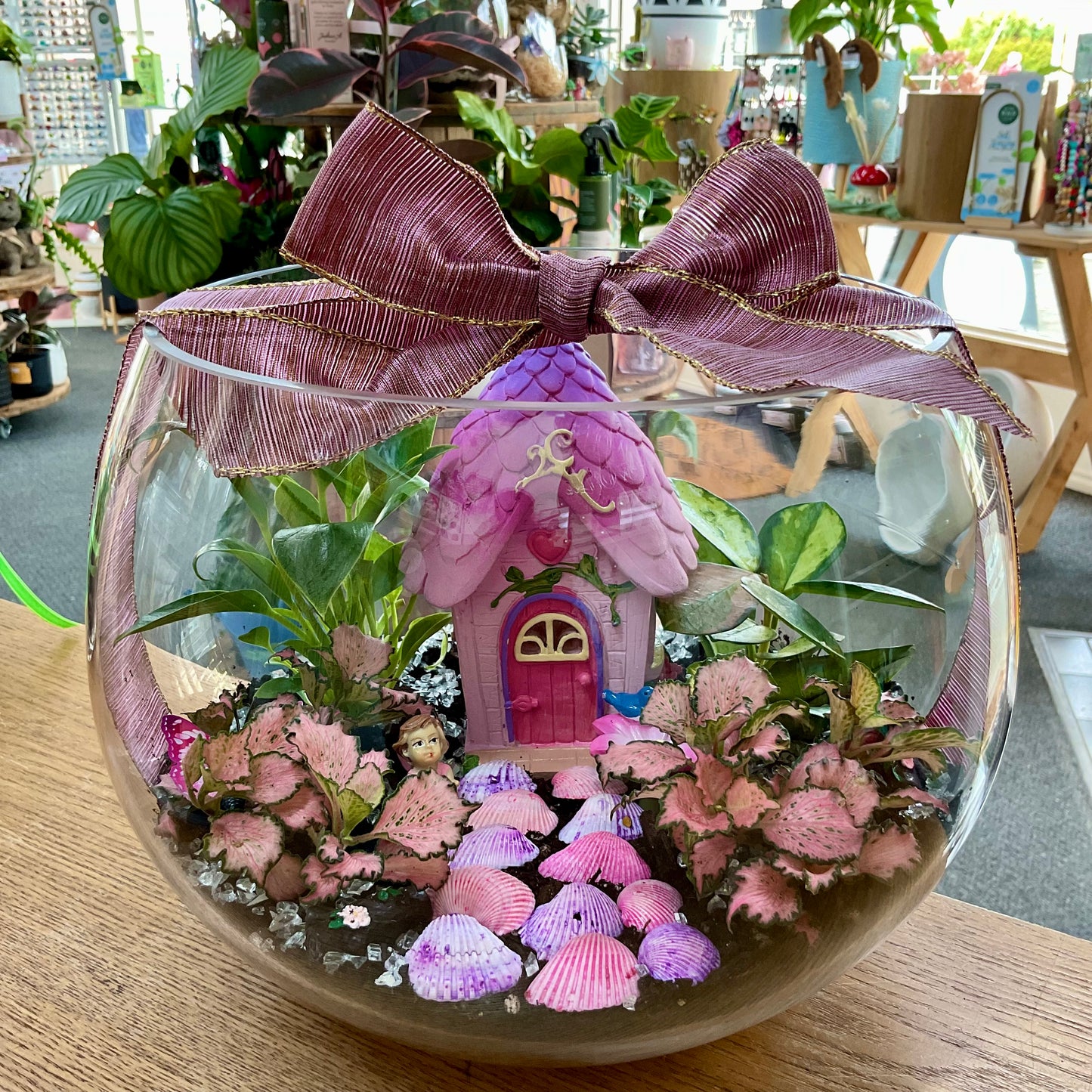 Xl fairy home terrarium