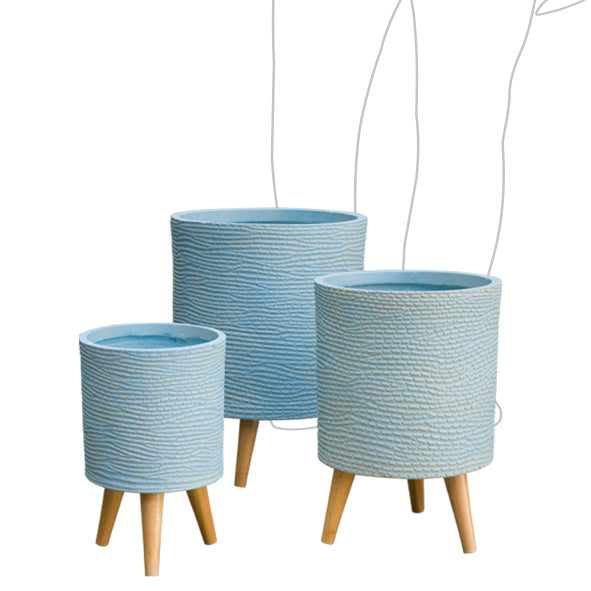 Small ‘Denim’ Onda Plant Stand