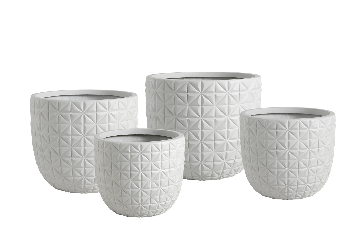 Flora Egg Planter - White