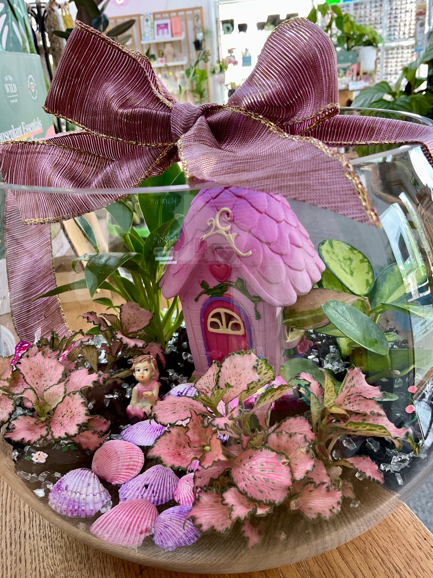 Xl fairy home terrarium