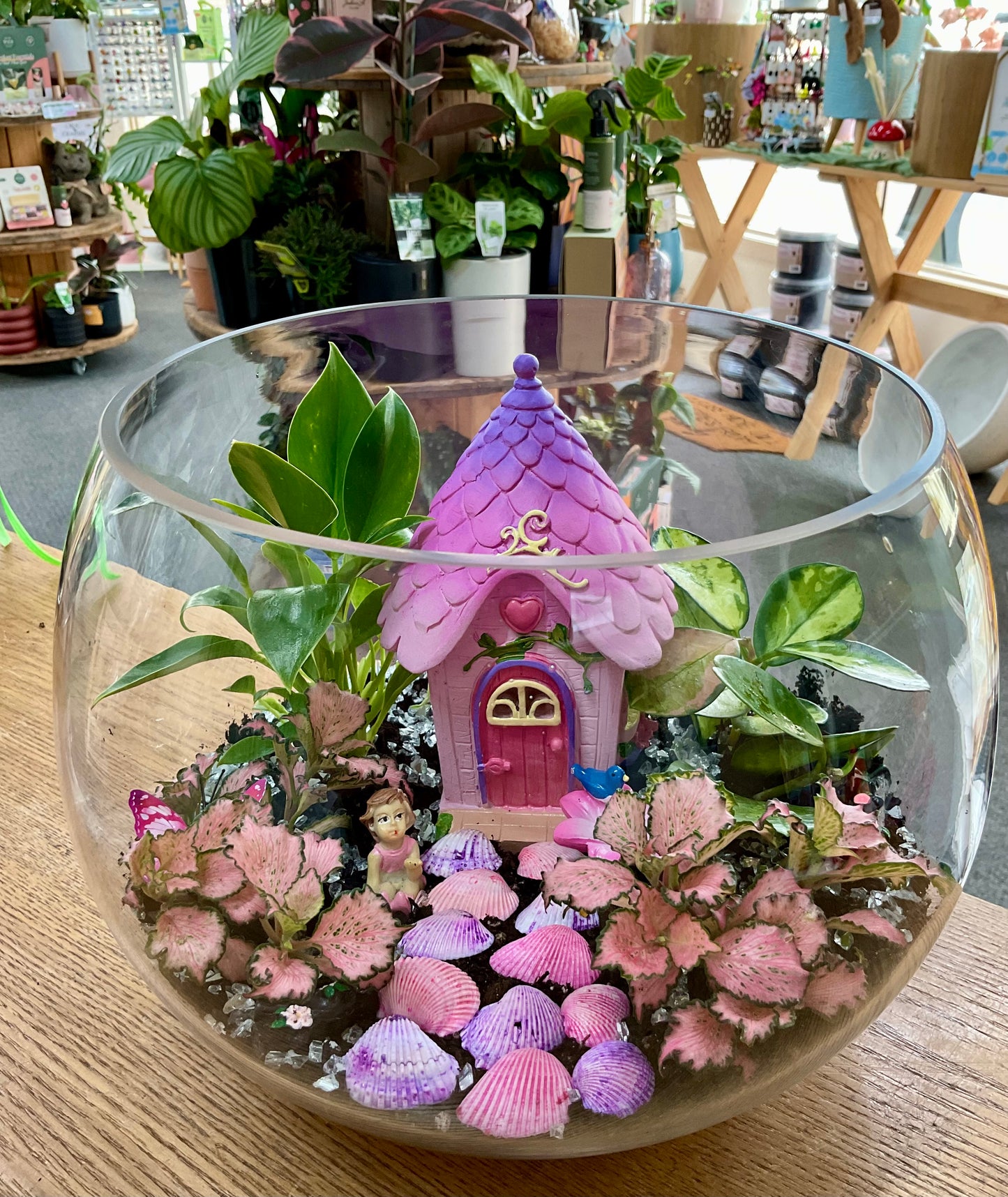 Xl fairy home terrarium