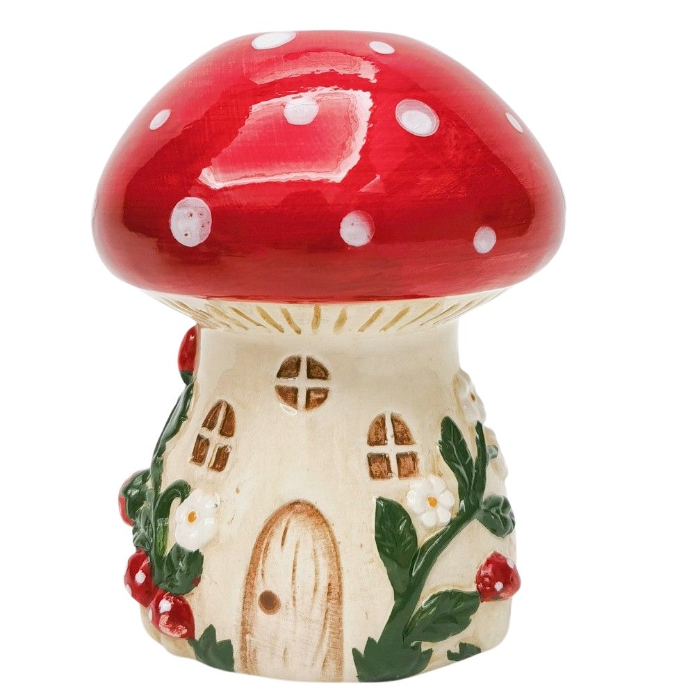 Small Toadstool House Vase
