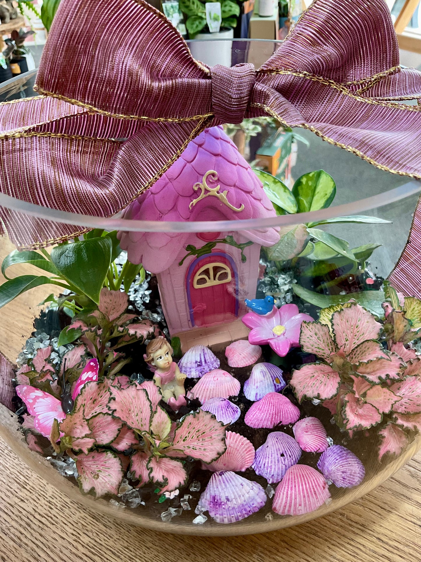 Xl fairy home terrarium