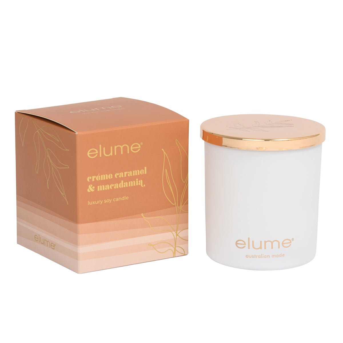 Elume Candle - Caramel & Macadamia