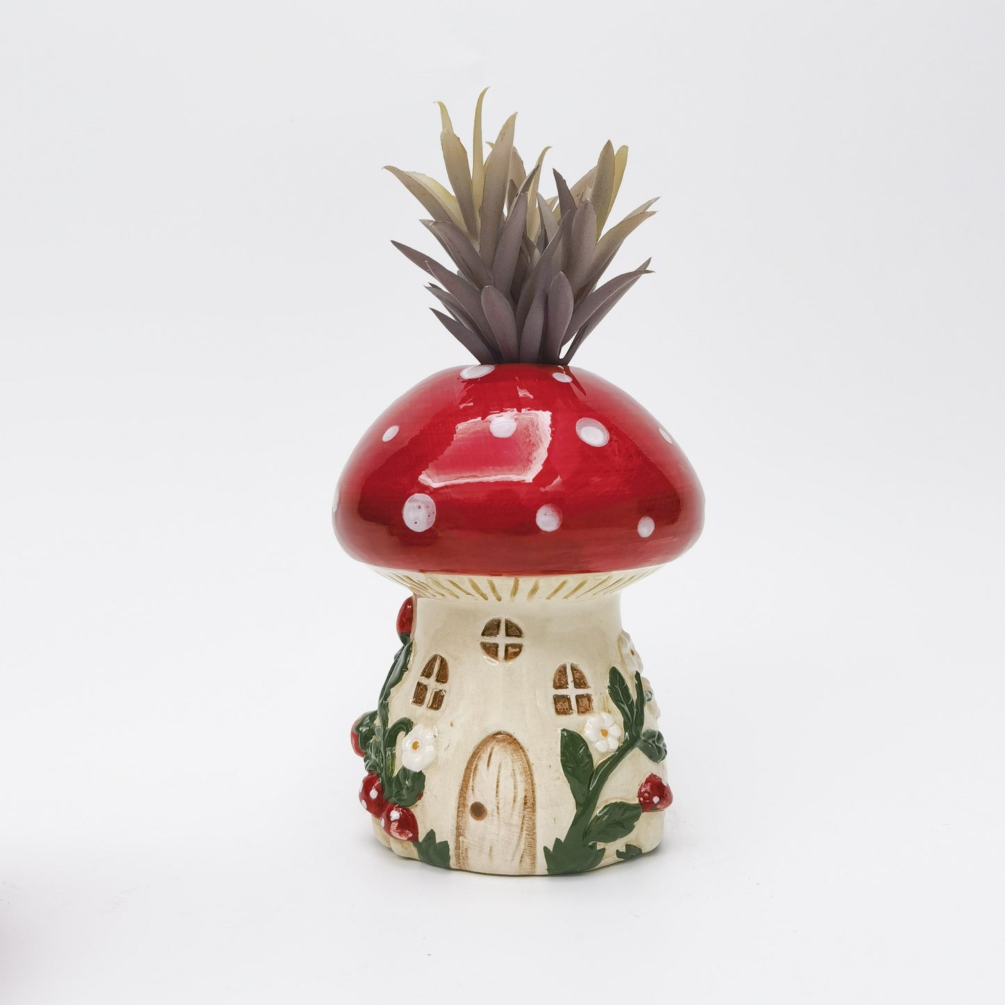 Small Toadstool House Vase
