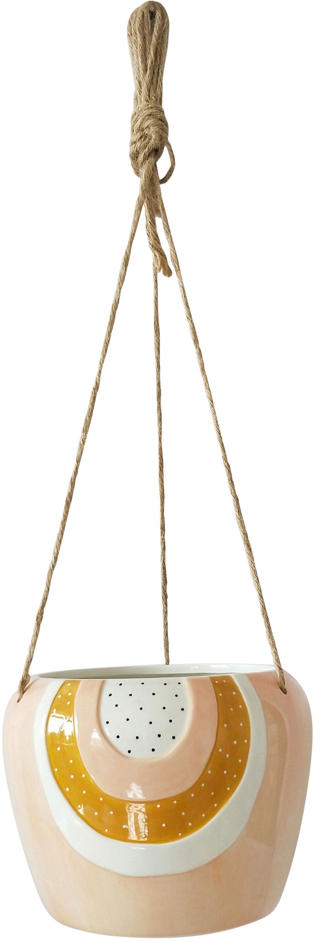 Rainbow Hanging Planter