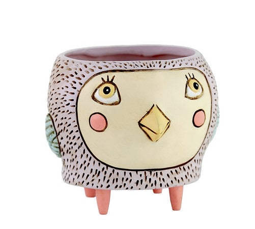 Birdie - Pink Planter