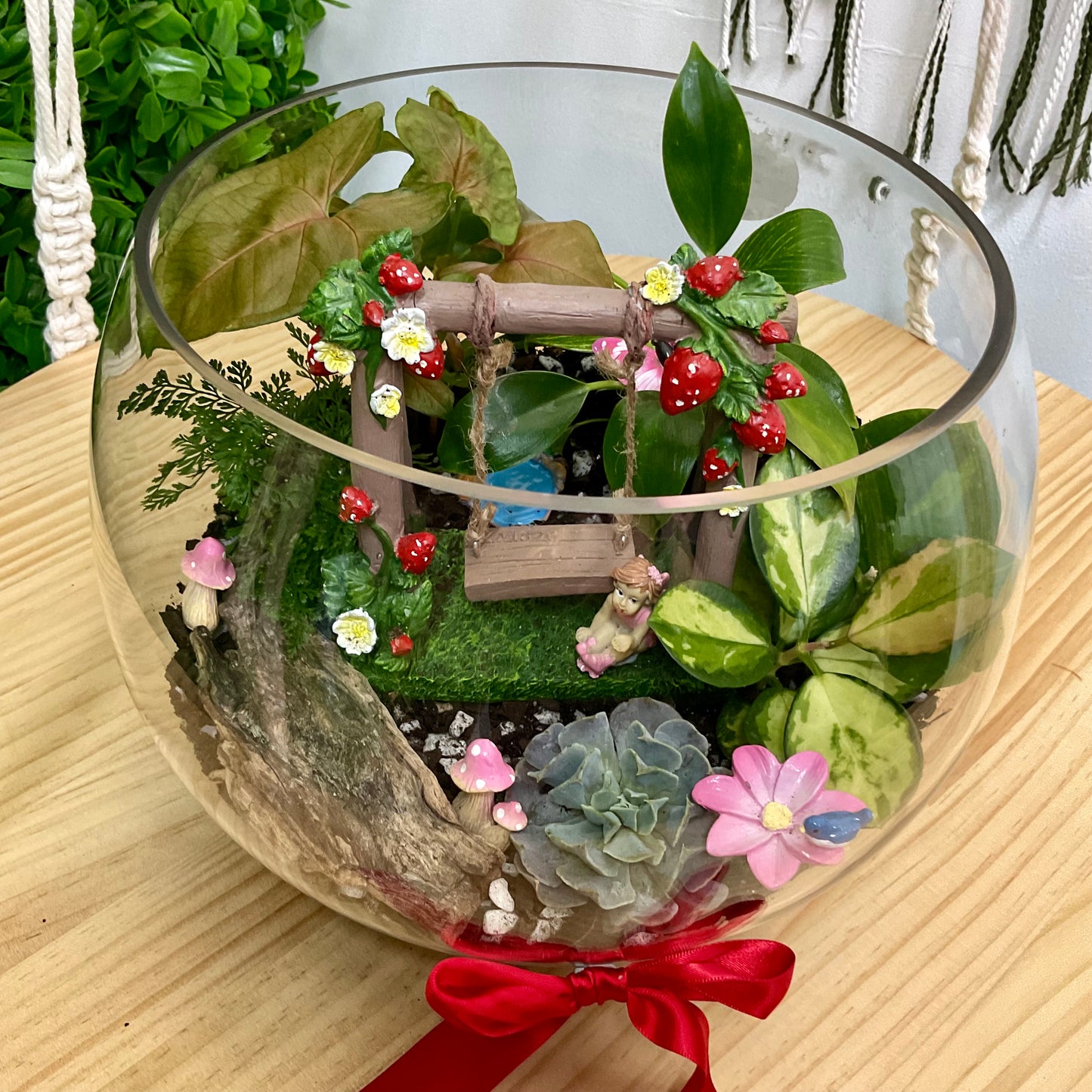 XL Fairy Swing Terrarium
