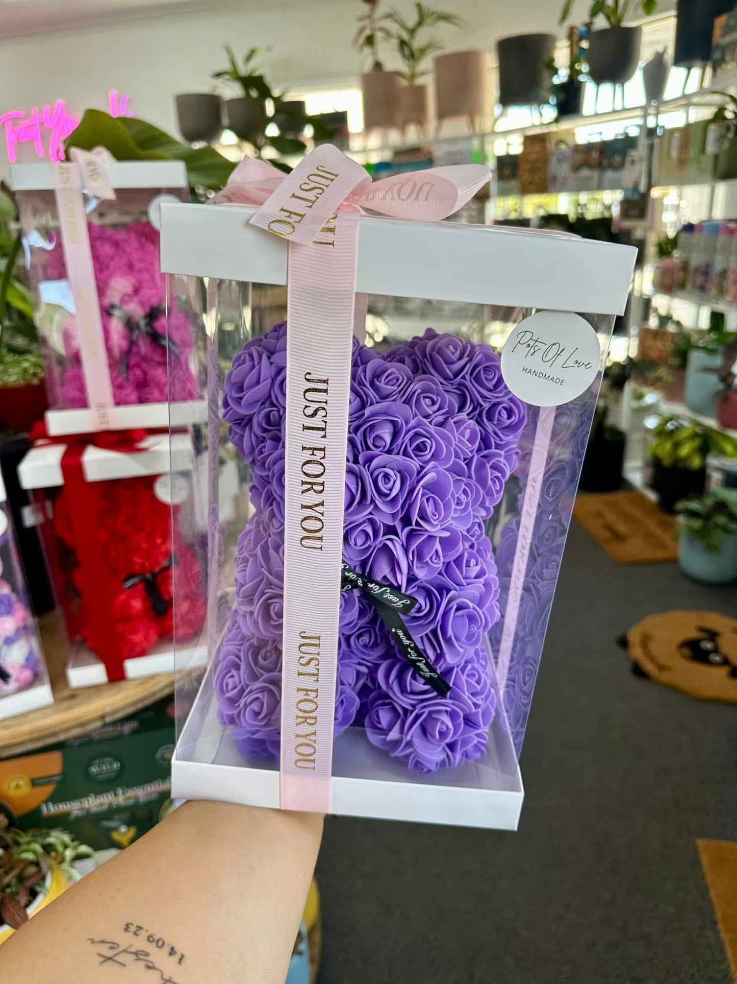 Rose Bear - Multiple Colours
