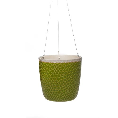 Thimble Hanging Pot - Green 14cm