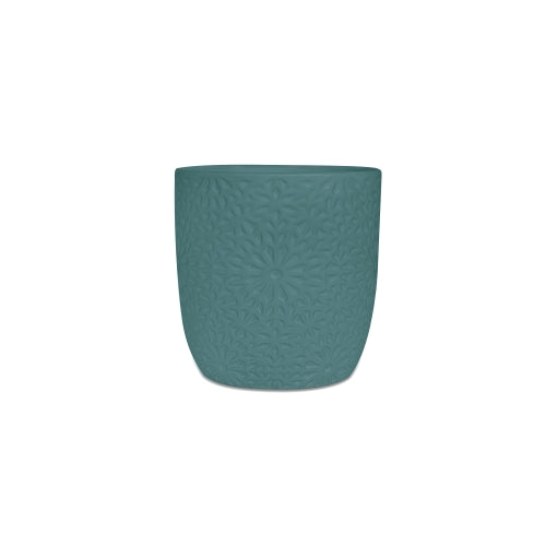 9cm Kena Cover Pot Teal