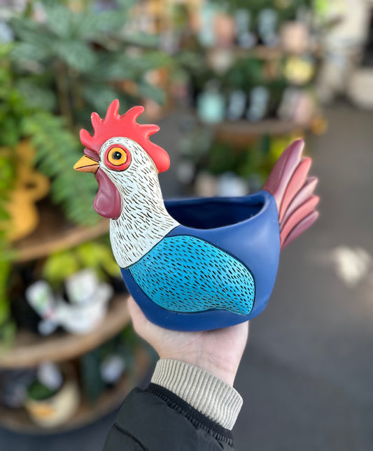 Allen Designs Planter - Rooster