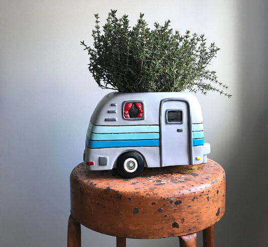 Allen Designs - Happy Camper Planter