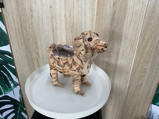 Woven Dog Planter