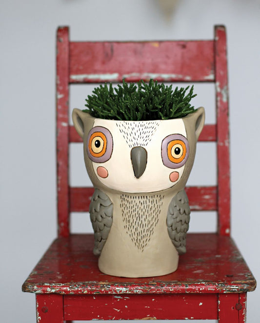 Allen Designs Planter - Hoot The Owl