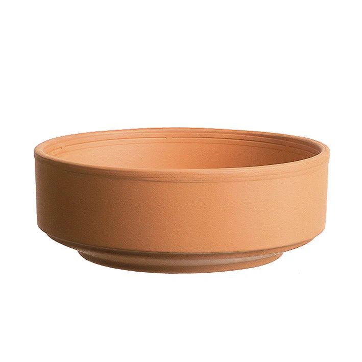 Terracotta Cylinder Bowl- 21cm