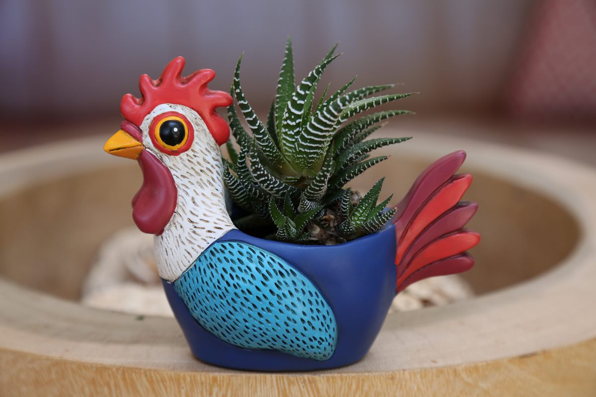 Allen Designs - Baby Rooster Planter