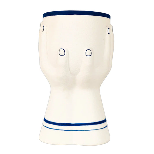 Santorini Style Vase