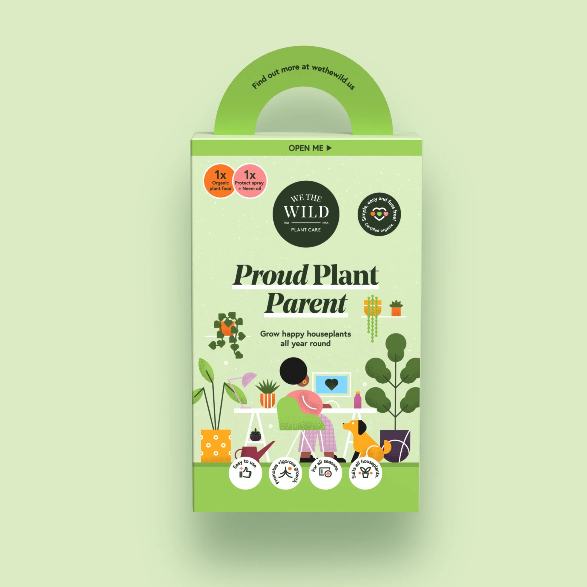 We The Wild - Proud Plant Parent Kit – Pots Of Love Handmade