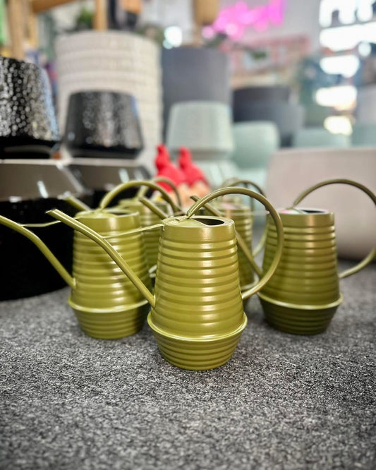 Olive Galvanised Watering Can