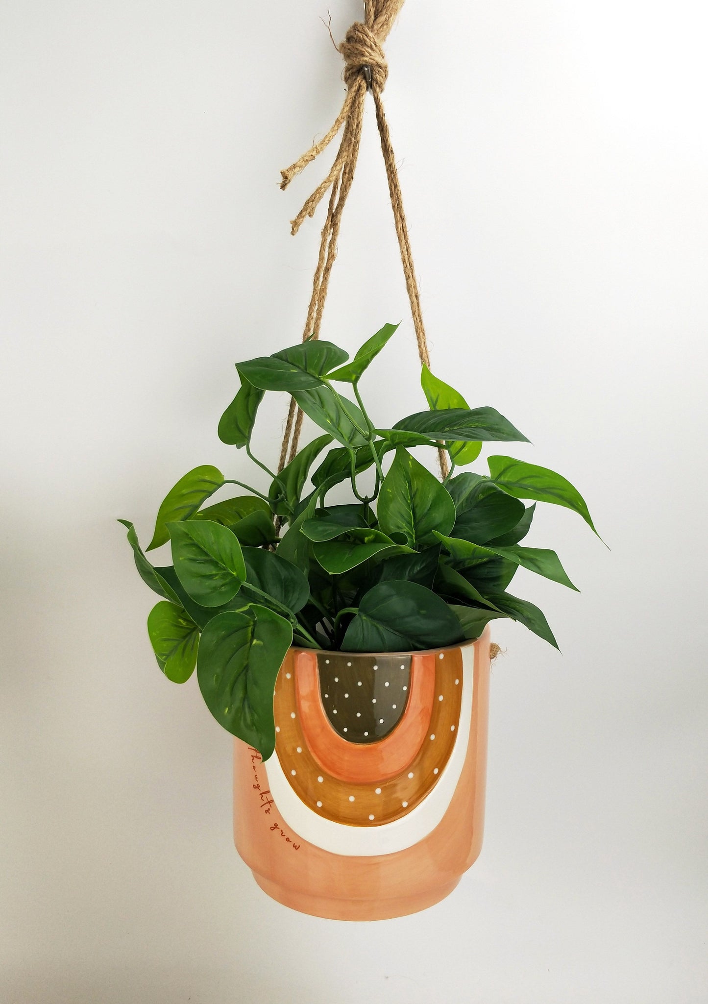 Let The Good Thoughts Gro - Hanging Planter